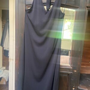 Massimo Black Backless Dress